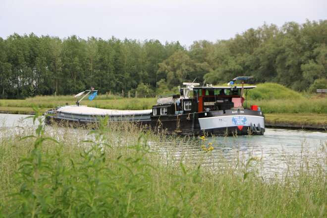 Tracé du Canal Seine Nord-Europe et ses ports intérieurs