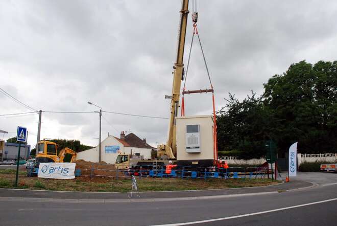 Travaux réseau fibre optique